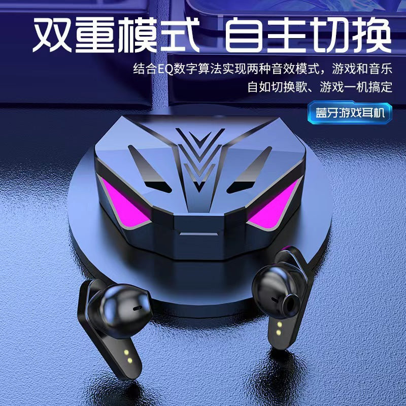 X15 Blue Flood 5656T2 E-sports Game Bluetooth Headset 5.2 Ultra-long Endurance Low Latency HD Digital Display