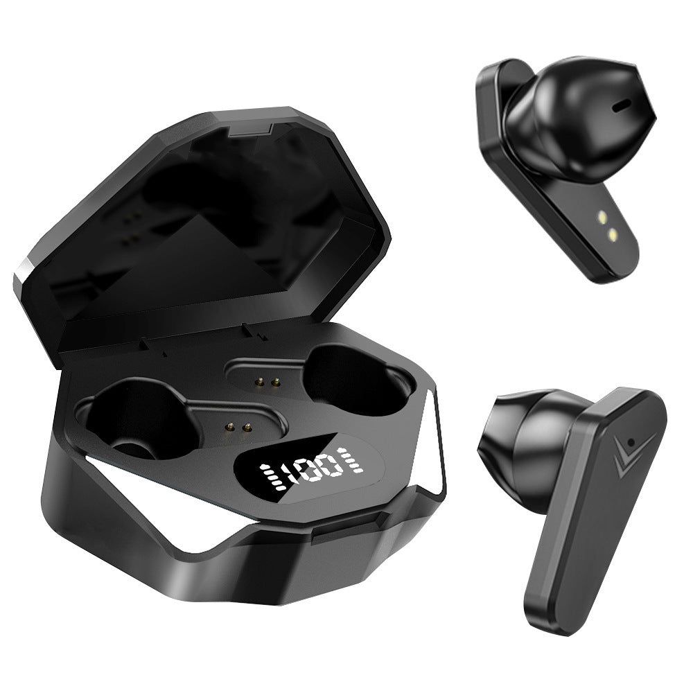 X15 Blue Flood 5656T2 E-sports Game Bluetooth Headset 5.2 Ultra-long Endurance Low Latency HD Digital Display